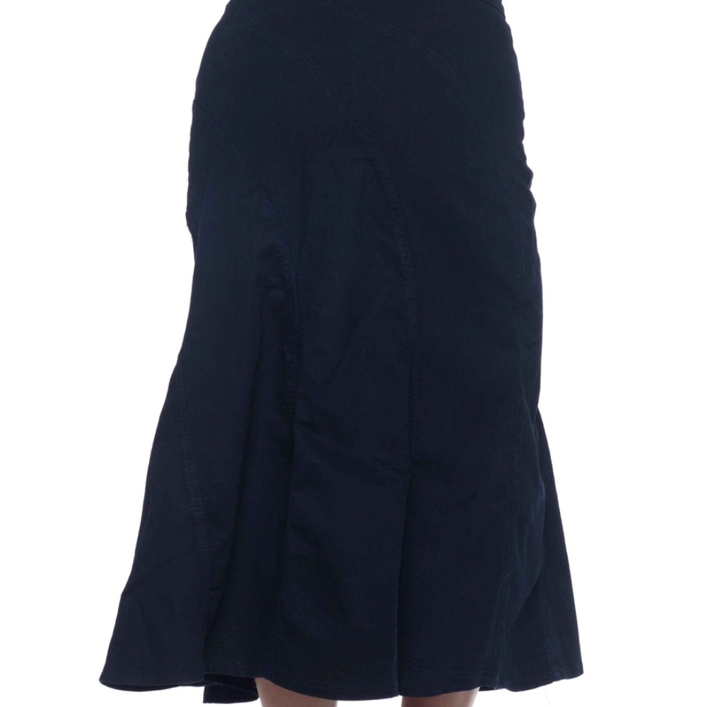 Dark Indigo Denim Skirt - Picture 2 of 2